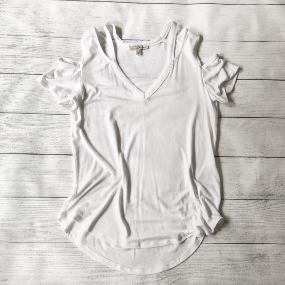 Express white top